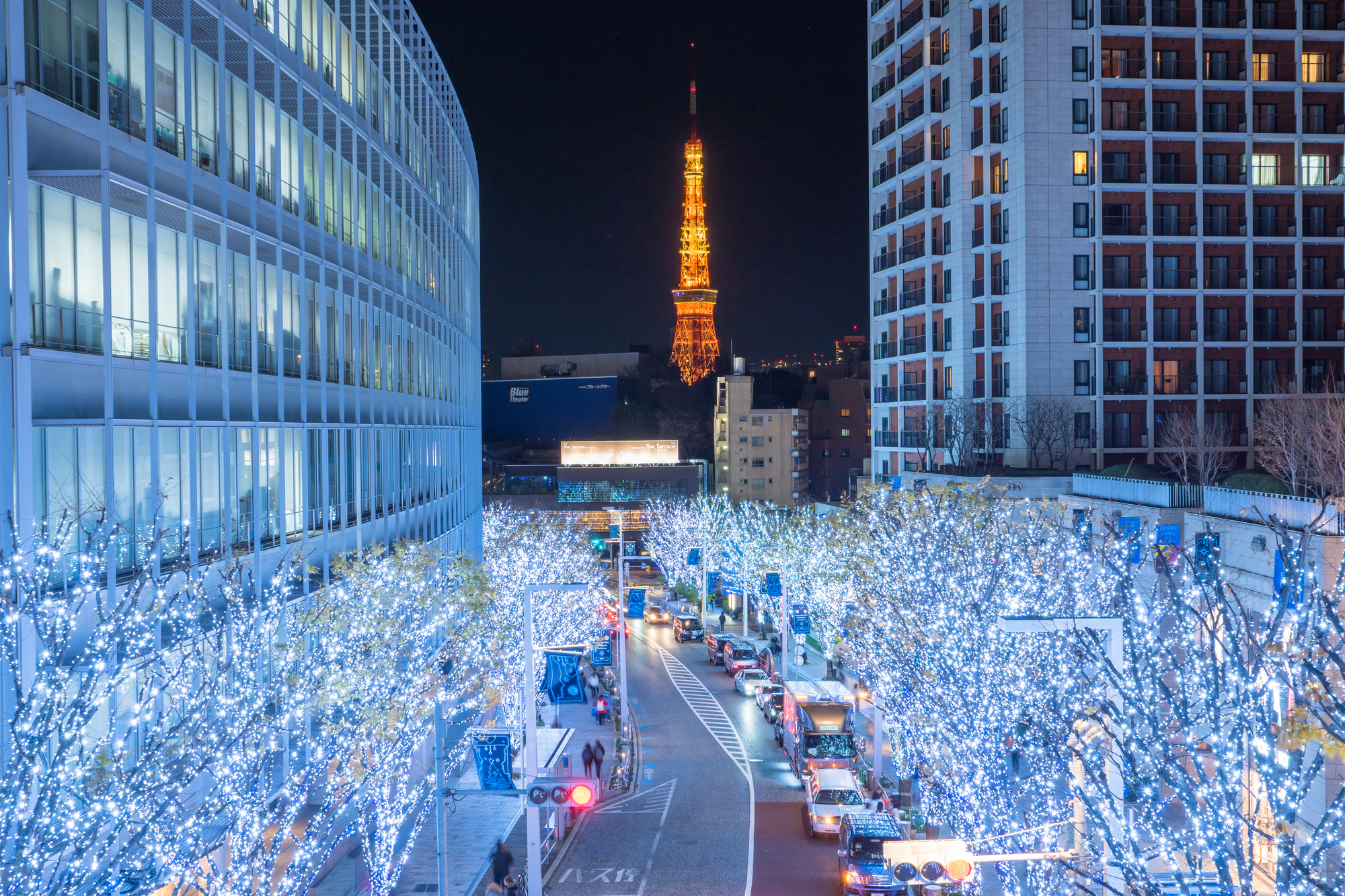 東京のイルミネーション(イメージ)