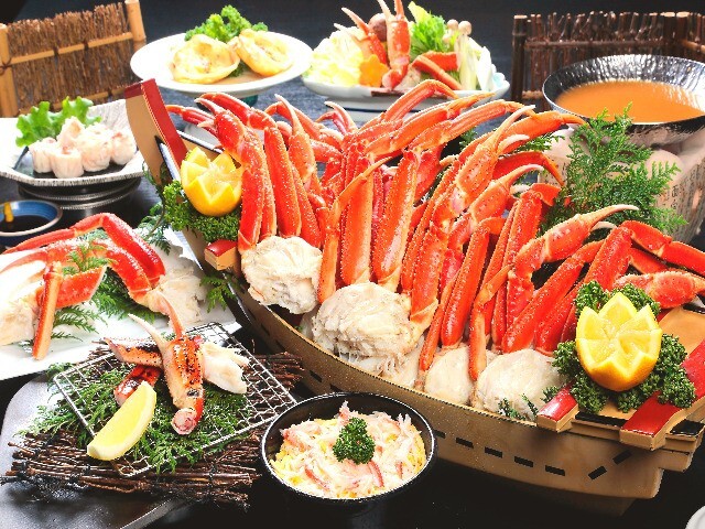 かに尽くし食べ放題(イメージ)