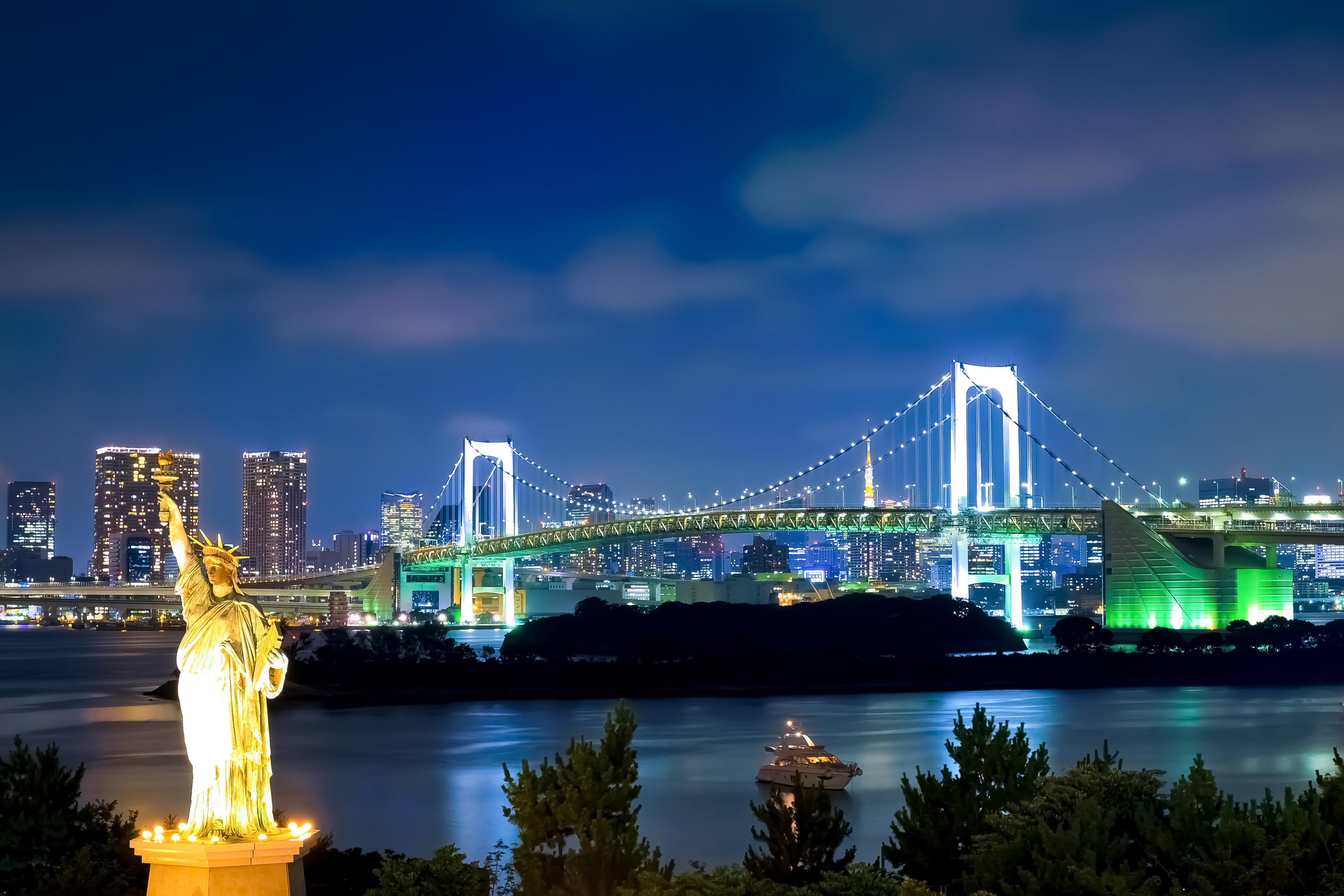 お台場夜景(イメージ)