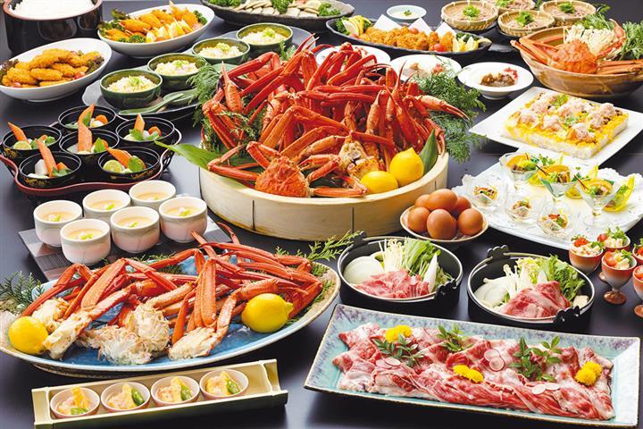 かに食べ放題(イメージ)