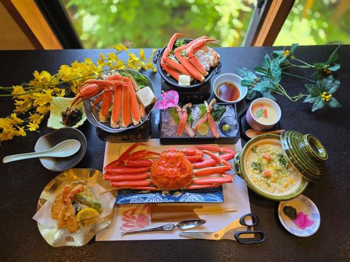 かにフルコース(イメージ)